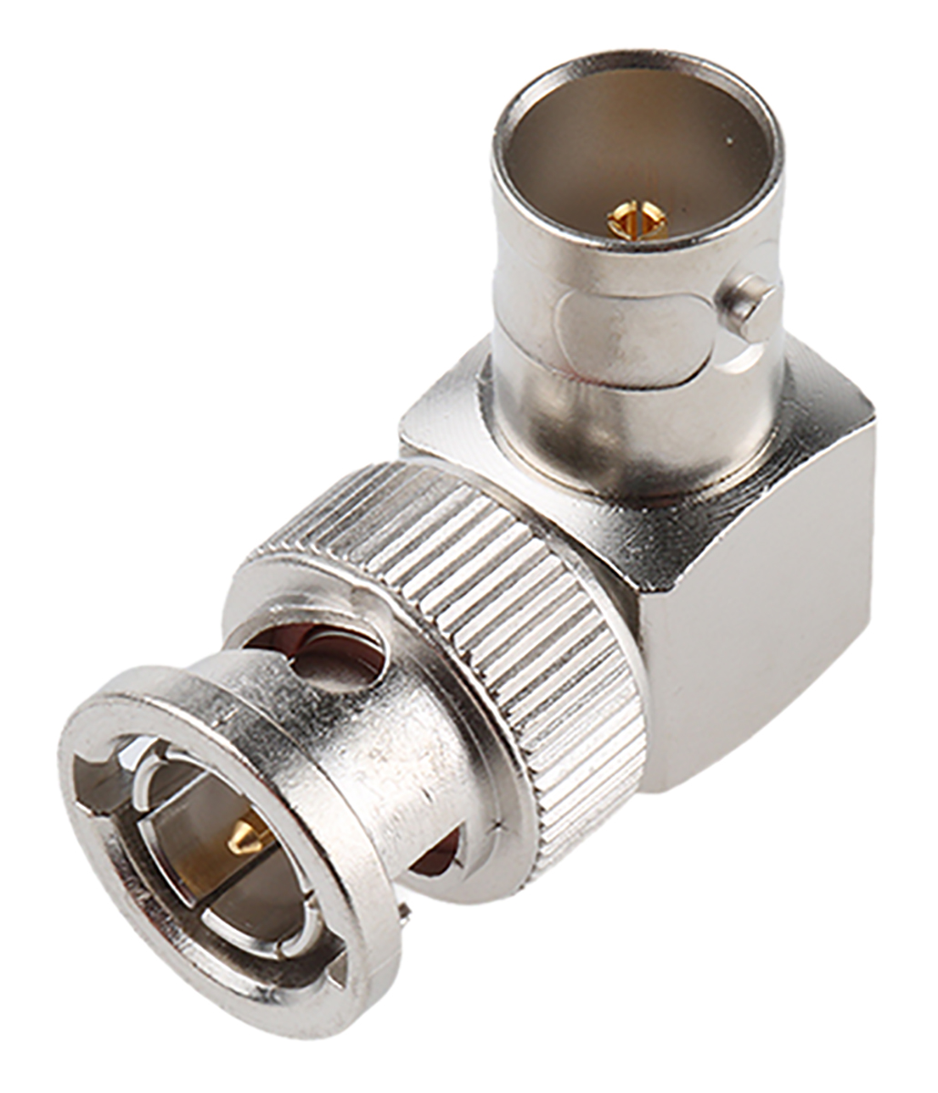 Telegartner Right Angle 75 Ω RF Adapter 4GHz Male Female