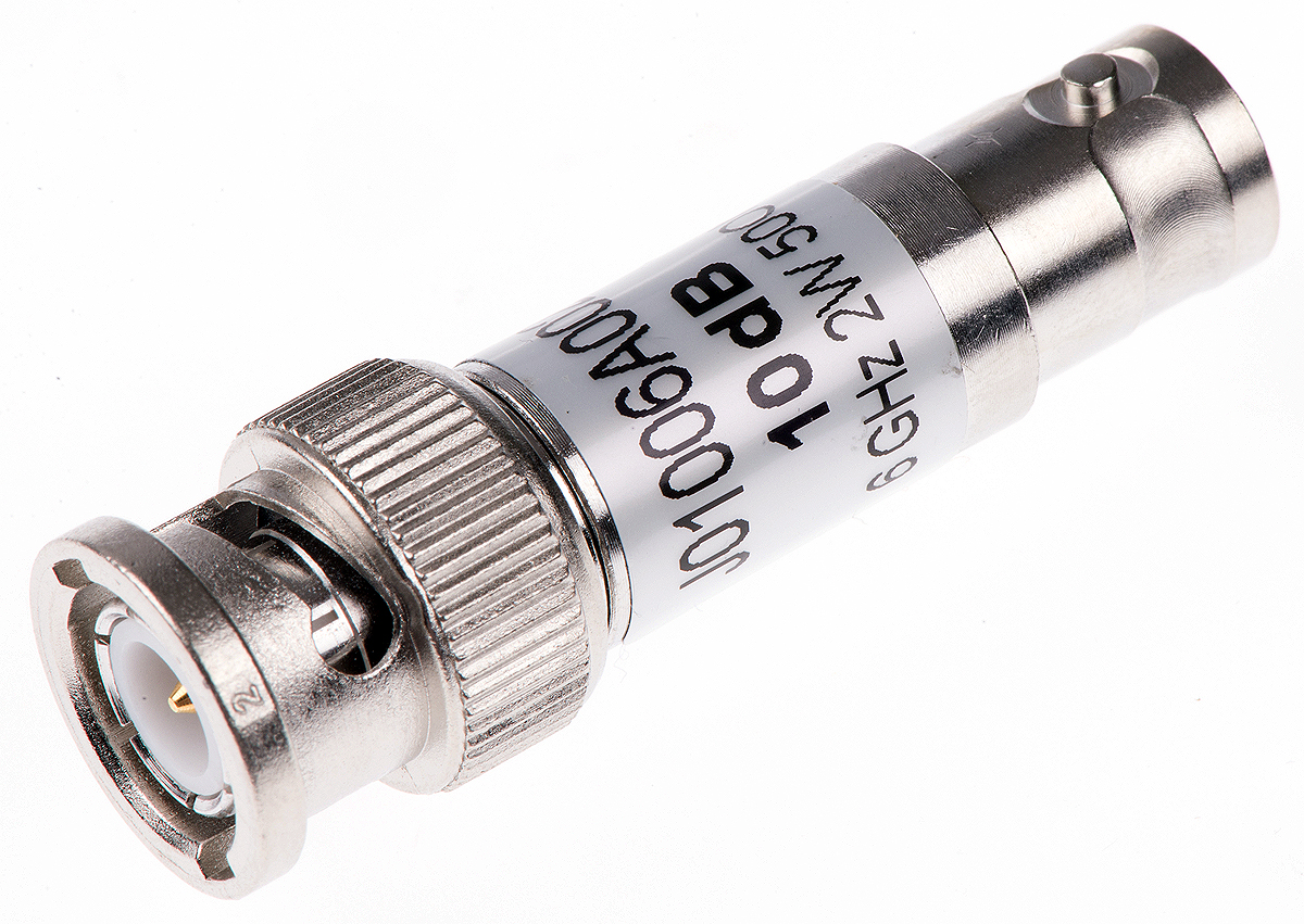 Telegartner J01006A0024 RF AttenuatorStraight 10 dBMaleFemale