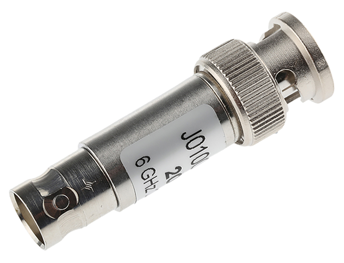 j01006a0025 Telegartner J01006A0025 RF AttenuatorStraight 20 dBMaleFemale