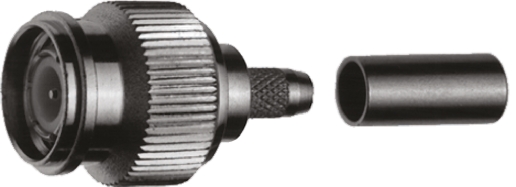 Telegartner TNC Series Cable Male TNC, 50 Ω, Straight Body Crimp