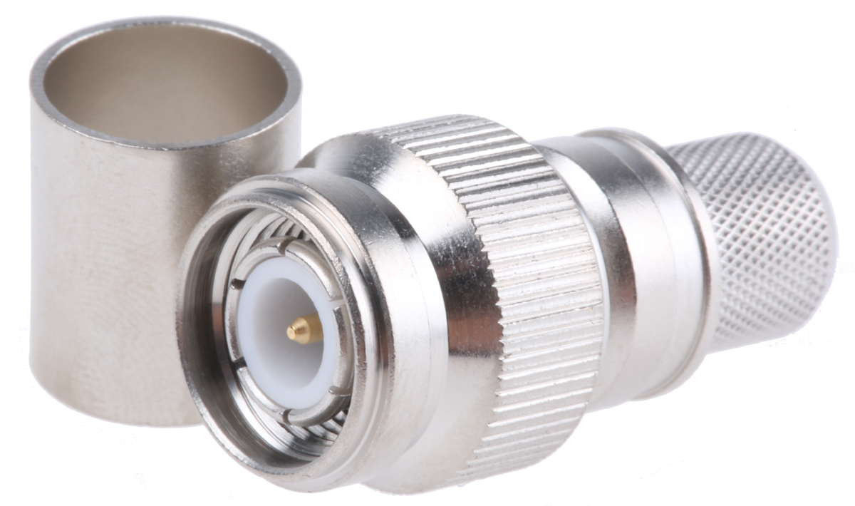 Telegartner TNC Series Cable Male TNC, 50 Ω, Straight Body Crimp