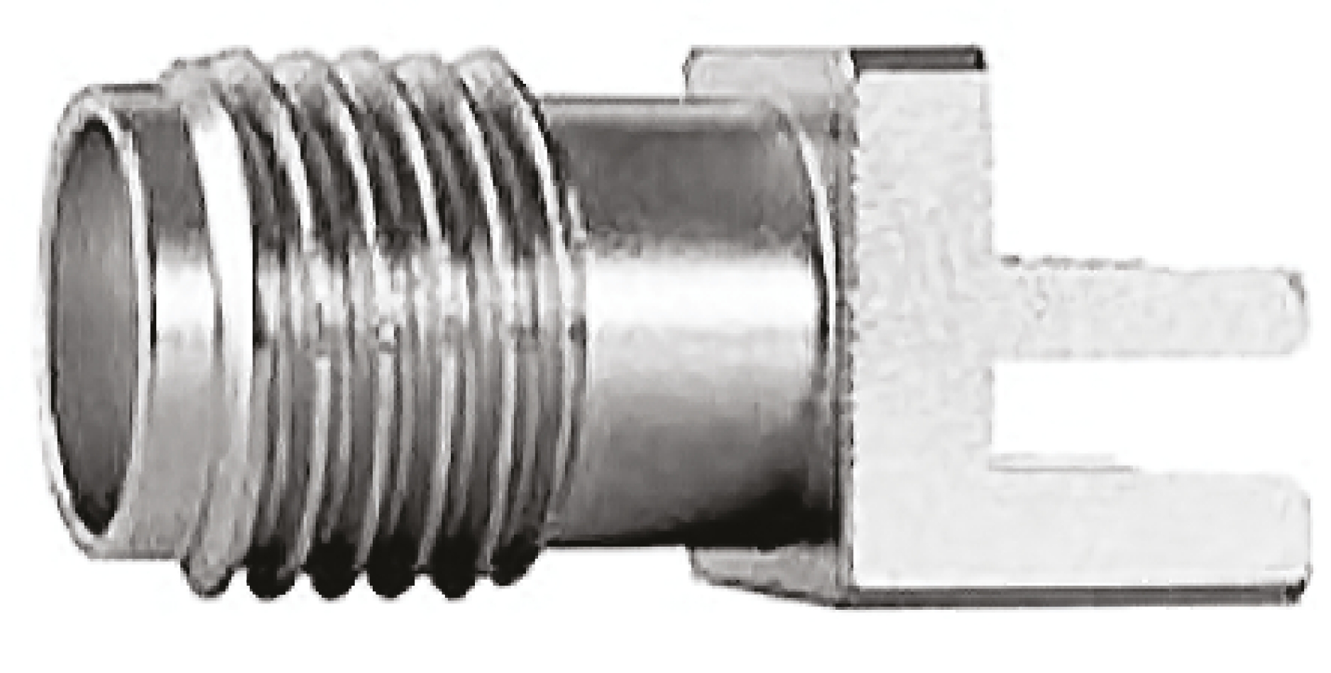 Telegartner SMA Series Edge Female SMA, 50 Ω, Straight Body Solder