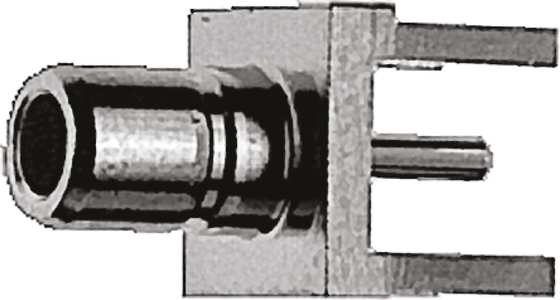 Telegartner SMB Series Through Hole Male SMB, 50 Ω, Straight Body Solder