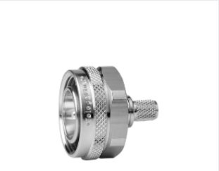 Telegartner 4.3-10 Series Cable Male 4.3/10 Connector, 50 Ω, Straight Body Crimp