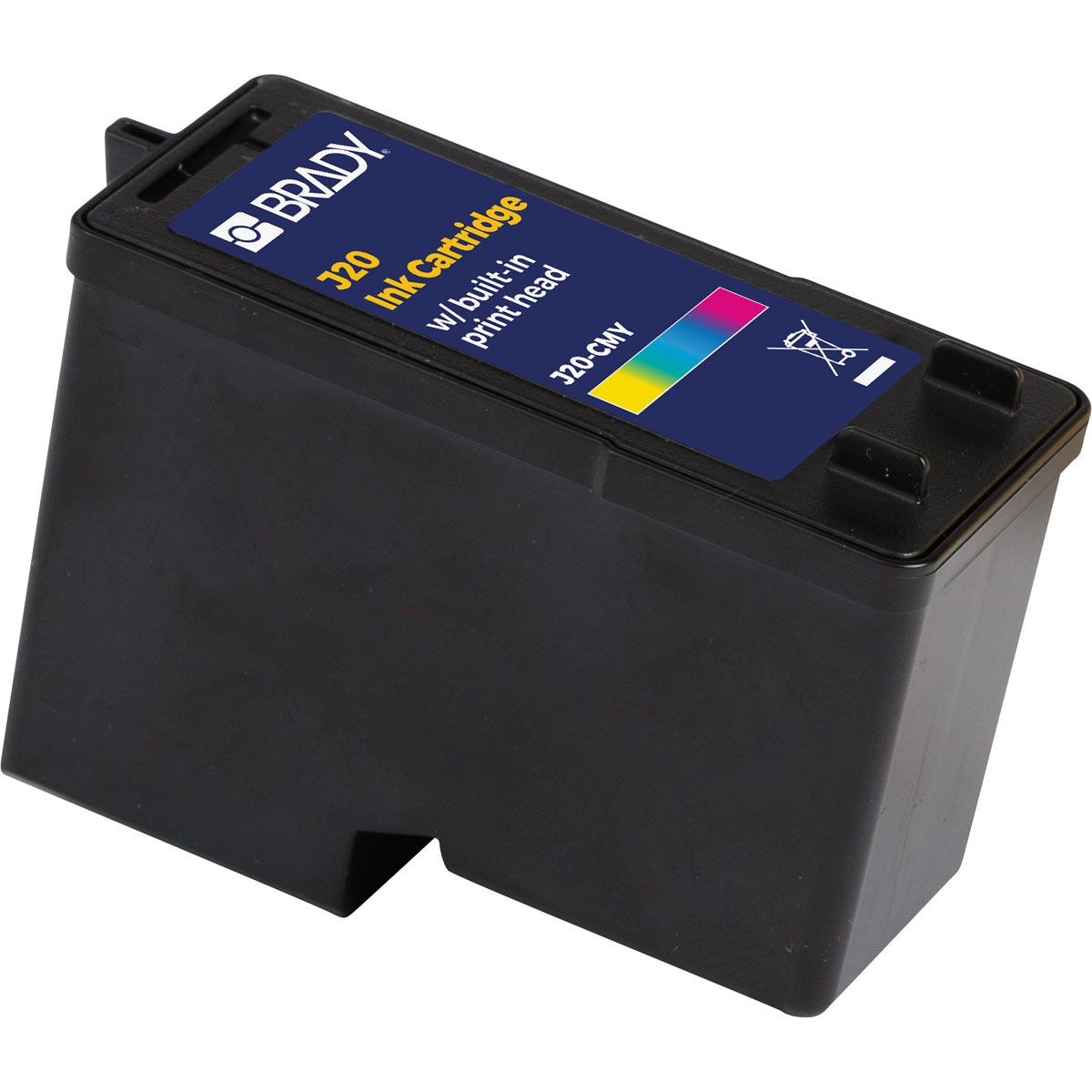 Brady J20toCMY Magenta, Cyan, Yellow Ink Cartridge