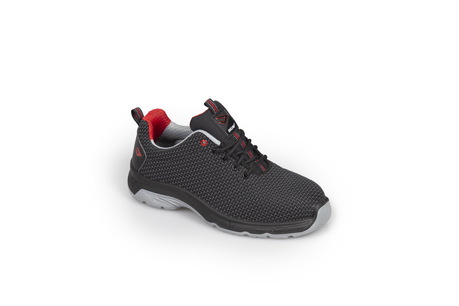 Bicap Raptor Unisex Grey Composite Safety Shoes, UK 8, EU 43