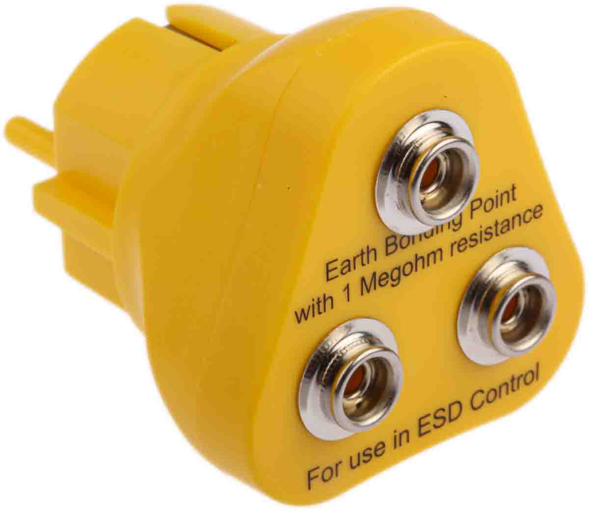 Vermason ESD Earth Bonding Plug With 10 mm Stud