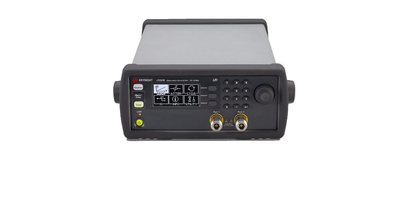 j7201b-002 Keysight Technologies J7201B RF Attenuation Controller, SMA Connector, 121 dB Max, 18 GHz Max