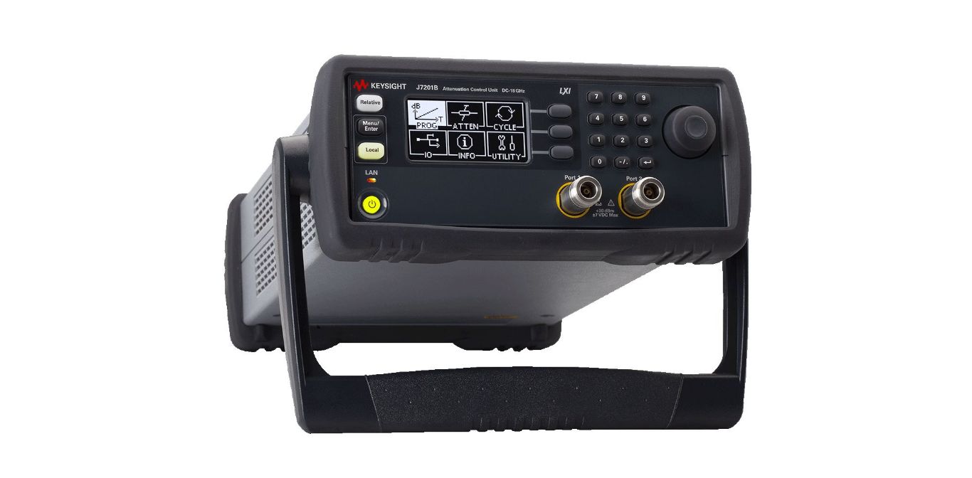 j7201b-002 Keysight Technologies J7201B RF Attenuation Controller, SMA Connector, 121 dB Max, 18 GHz Max