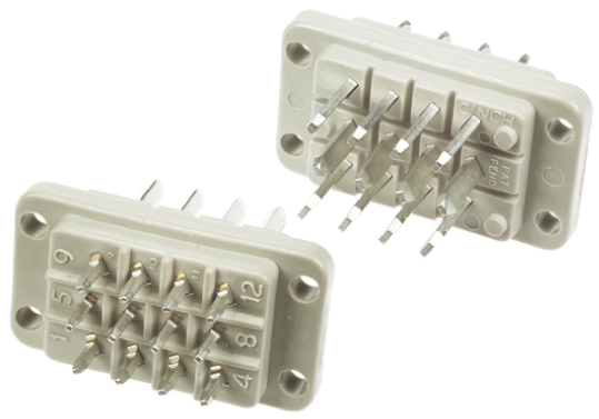 Cinch Automotive Connector Male Green, Grey Panel 12 Way Crimp Termination JA778480000E000