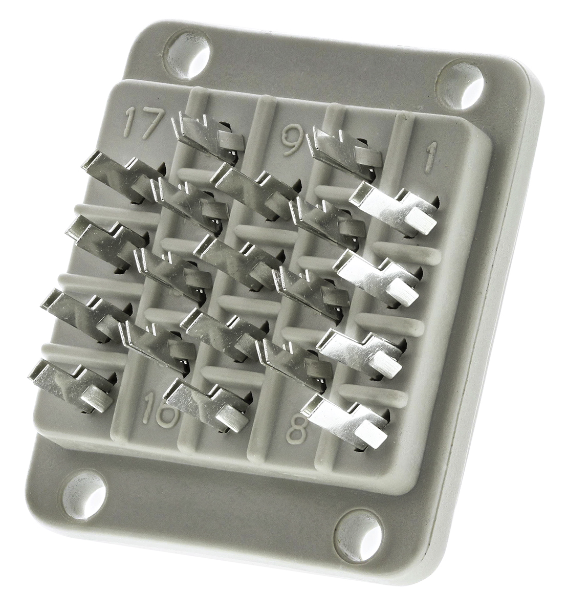 Cinch Automotive Connector Female Green Panel 20 Way Crimp Termination JA778510000E000