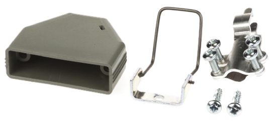 Cinch JA 4-way Automotive Connector Backshell Backshell, JA8338300PBEL01