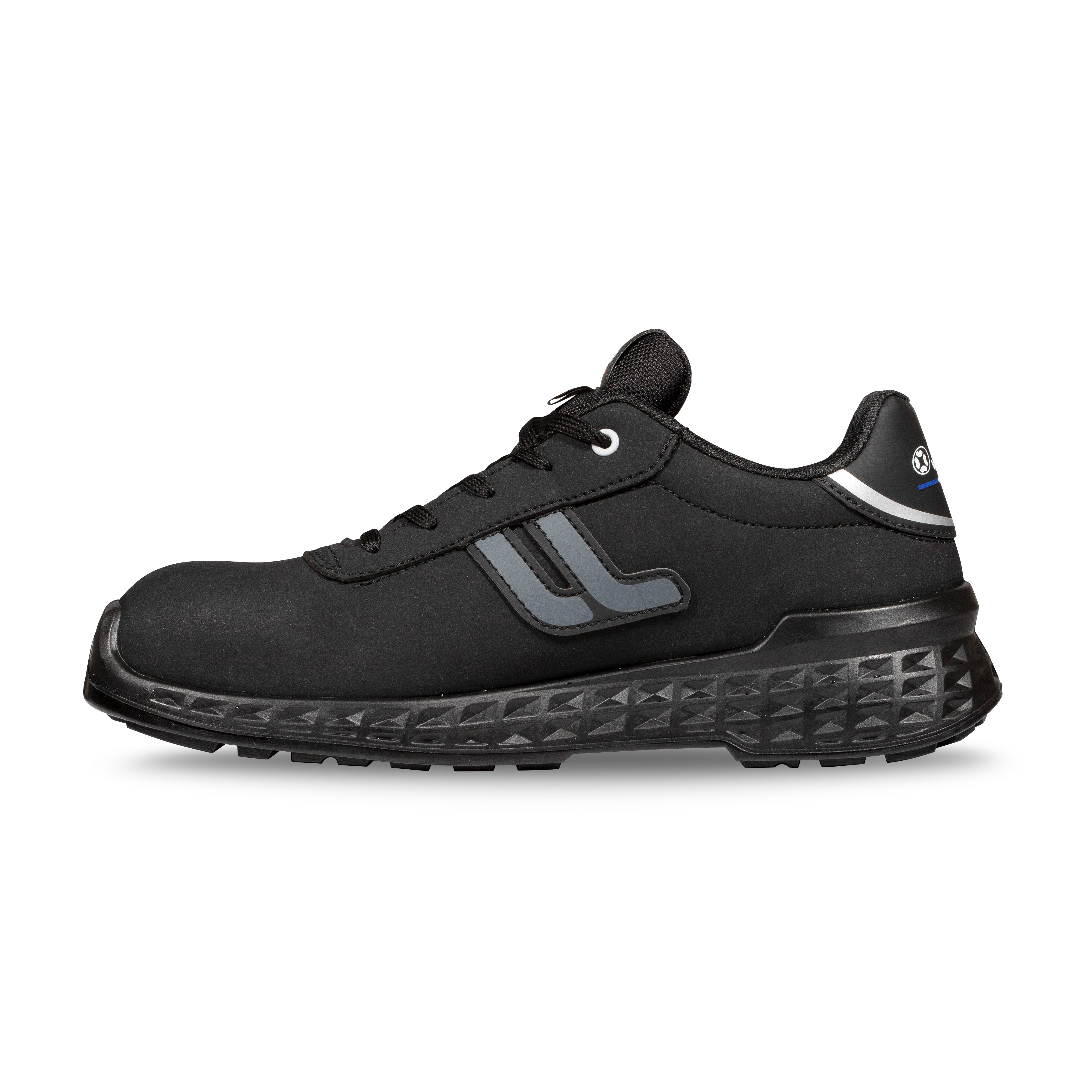 jalwing-jvjv202-48 Jallatte JVJV202 Unisex Black Aluminium Safety Shoes, UK 13, EU 48