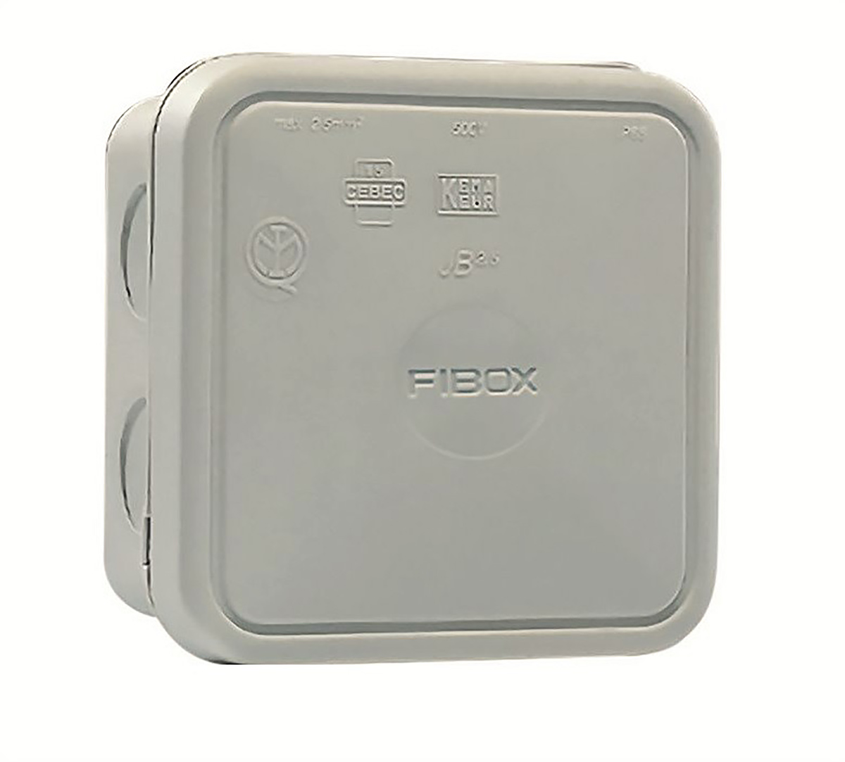 Fibox Light Grey Polypropylene Junction Box, IP65, 5 Terminals, 90 mm, 90mm 49 mm