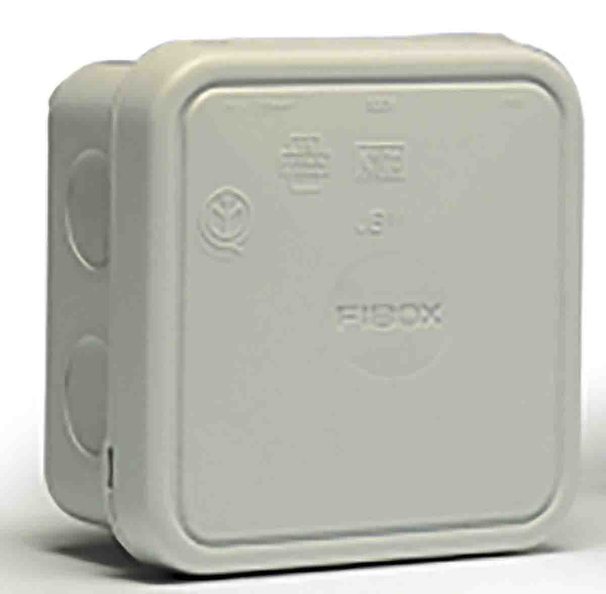 jb-25-g Fibox Light Grey Polypropylene Junction Box, IP65, 5 Terminals, 90 mm, 90mm 49 mm