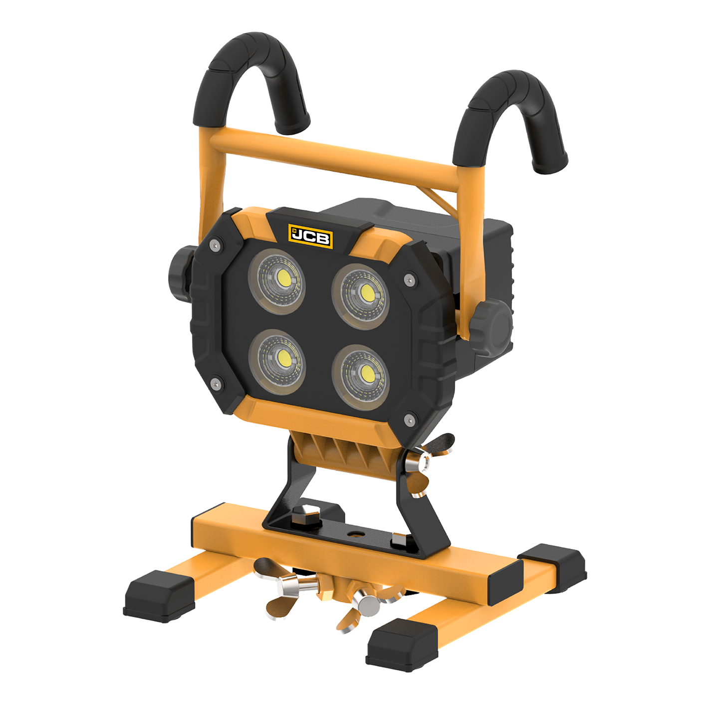 JCB Rechargeable LED Floodlight Work Light, 4000 lm, 100V, 240 V, IP44