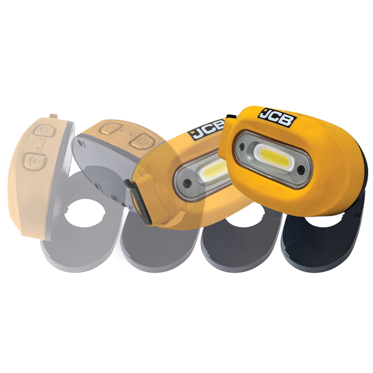 jcb-ht-xtra JCB Rechargeable Headlamp Work Light, 260 lm, USB Type C Plug, IP44