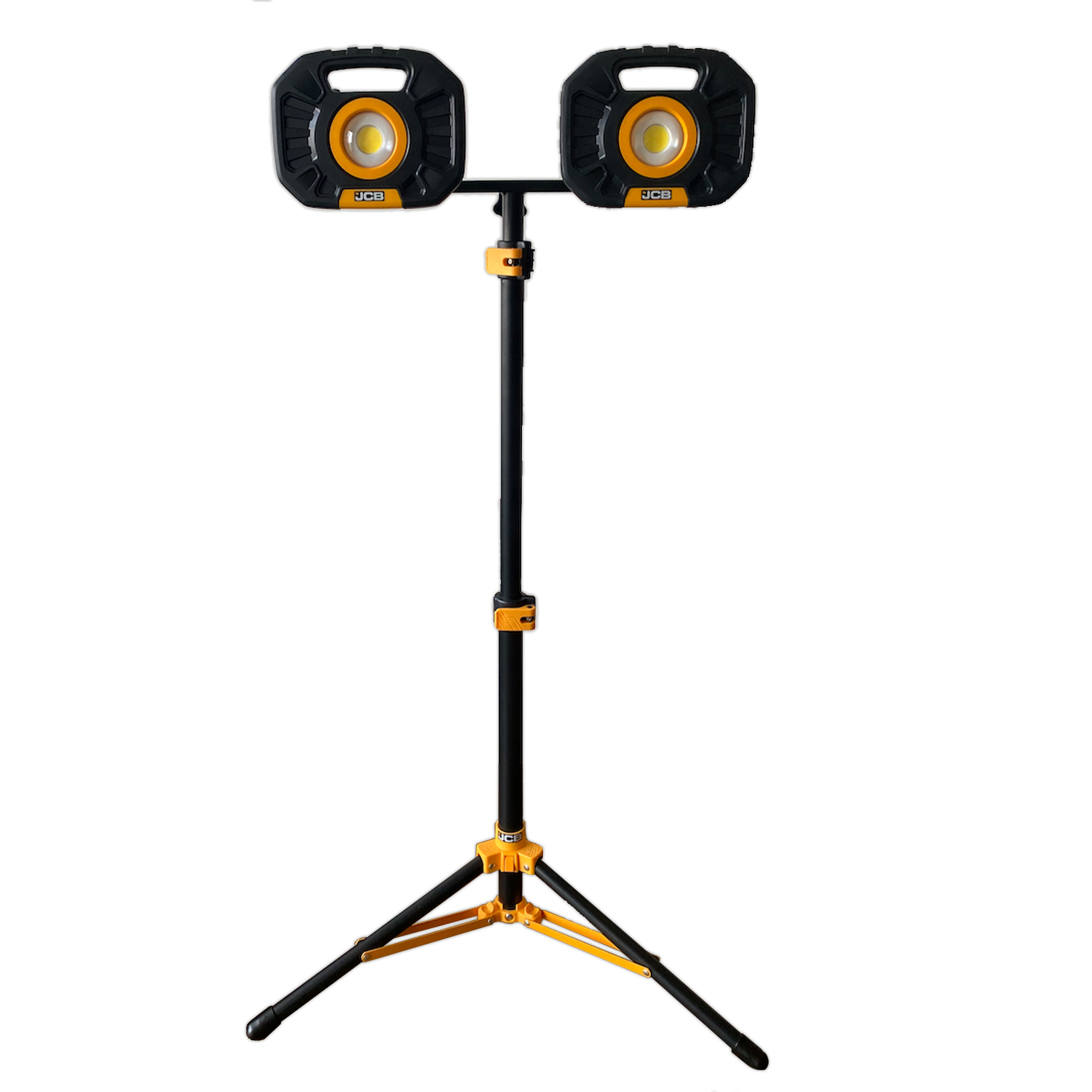JCB Rechargeable LED Floodlight Work Light, 2500 lm, 3-Pin (Global), Type C - EU Plug, 110V, 240 V, IP65