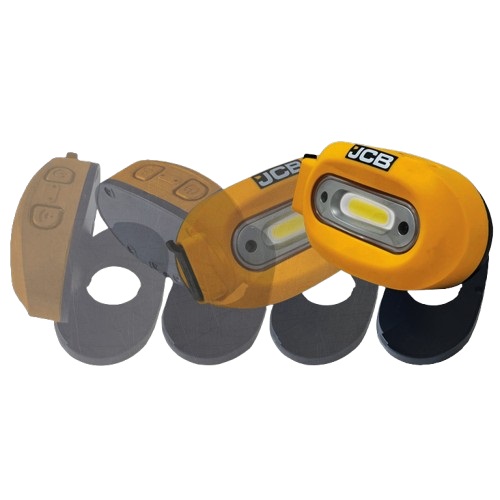 jcb-rs-xtra260-flex-kit JCB Rechargeable LED Lighting Kit Work Light, 300 lm, USB Type C Plug, 3.7V, IP44, IP65
