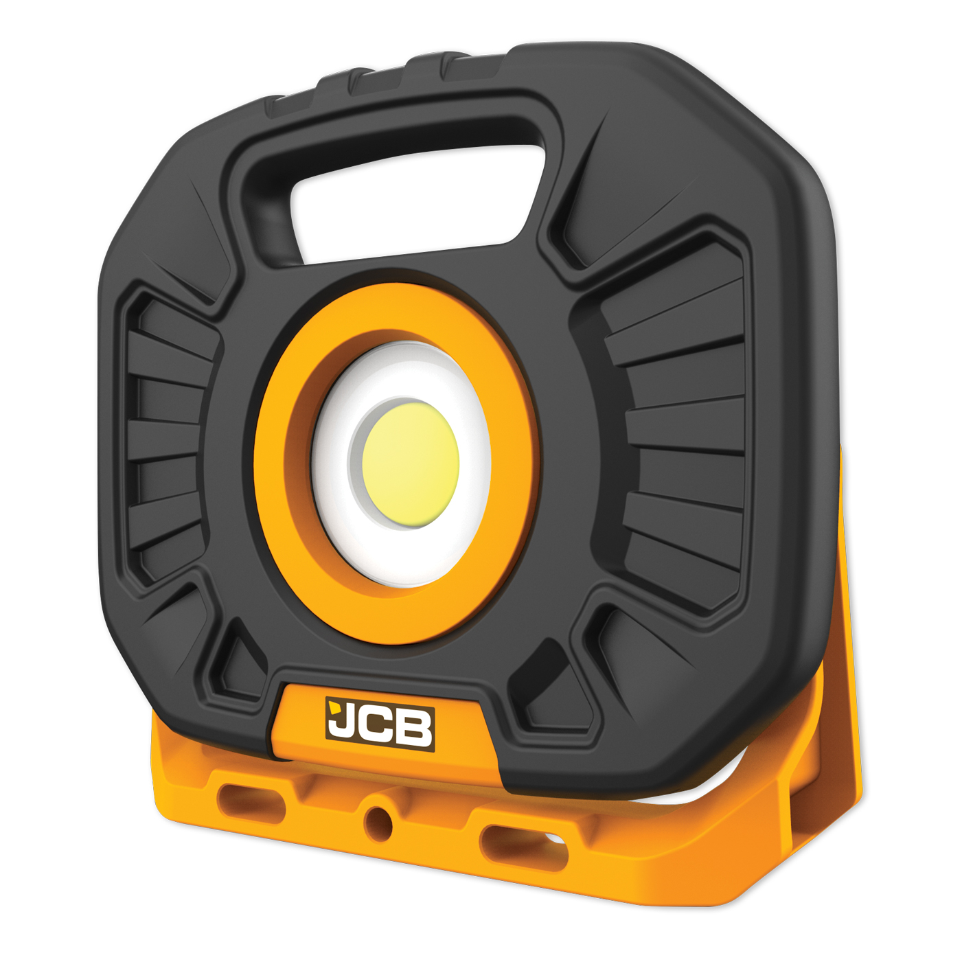 JCB Rechargeable LED Floodlight Work Light, 2500 lm, 3-Pin (Global), Type C - EU Plug, 110V, 240 V, IP65