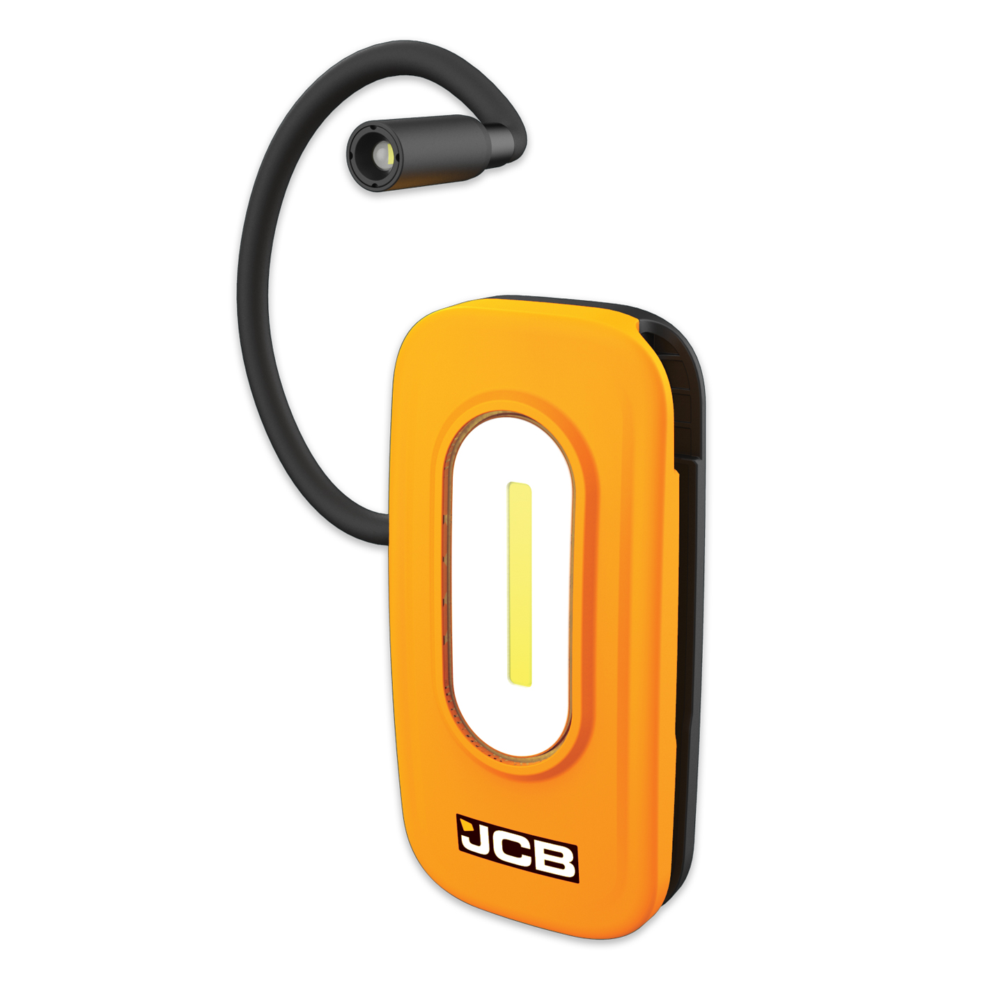 JCB Rechargeable LED Inspection Work Light, 300 lm, USB Type C Plug, IP65