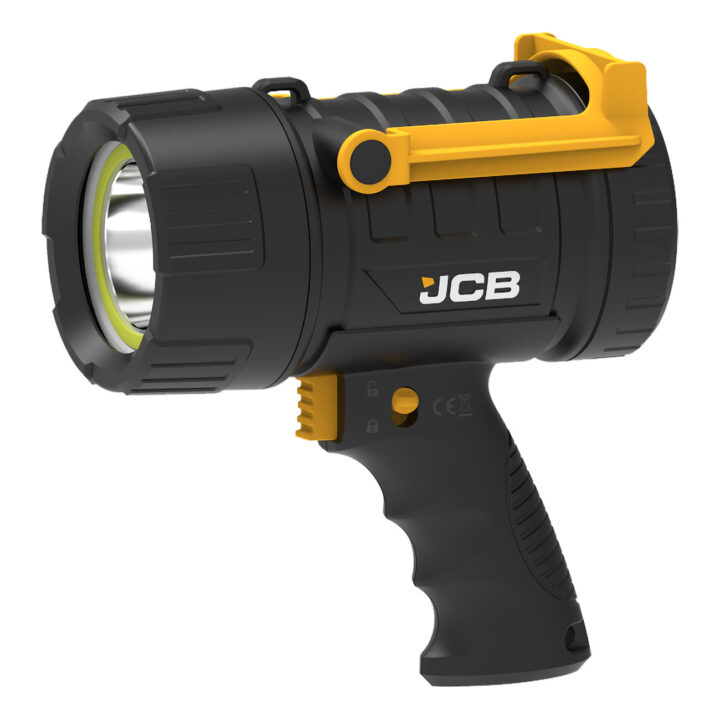 JCB Rechargeable LED Light Work Light, 1400 lm, USB Type C Plug, IP67