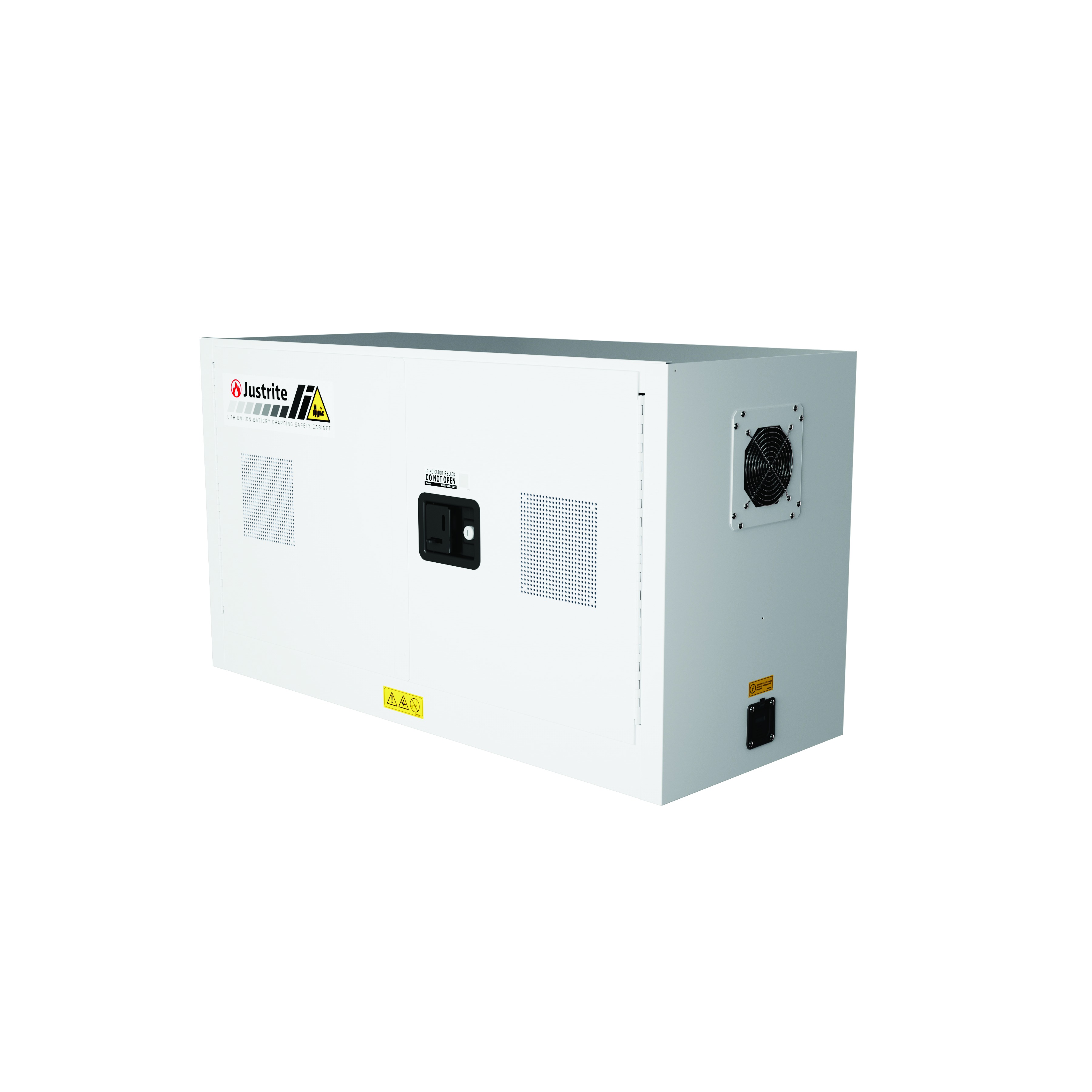 jcb0231703 Justrite White Steel Cabinet, 109.2 cm x 45.7cm x 61 cm