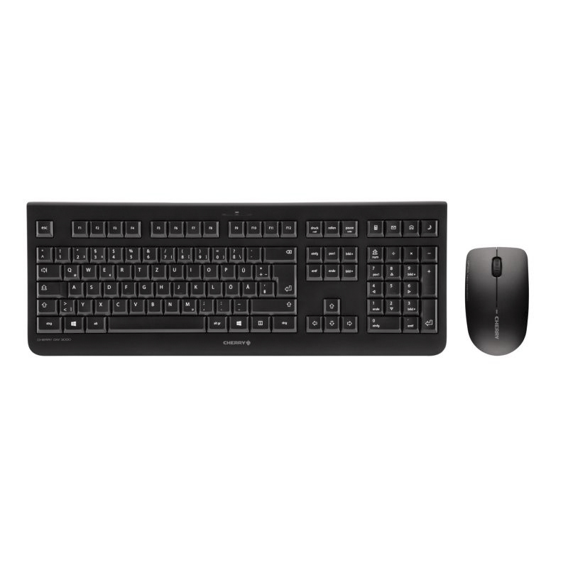 Cherry CHERRY DW 300 Wireless Wireless Standard Keyboard, QWERTY (UK), Black