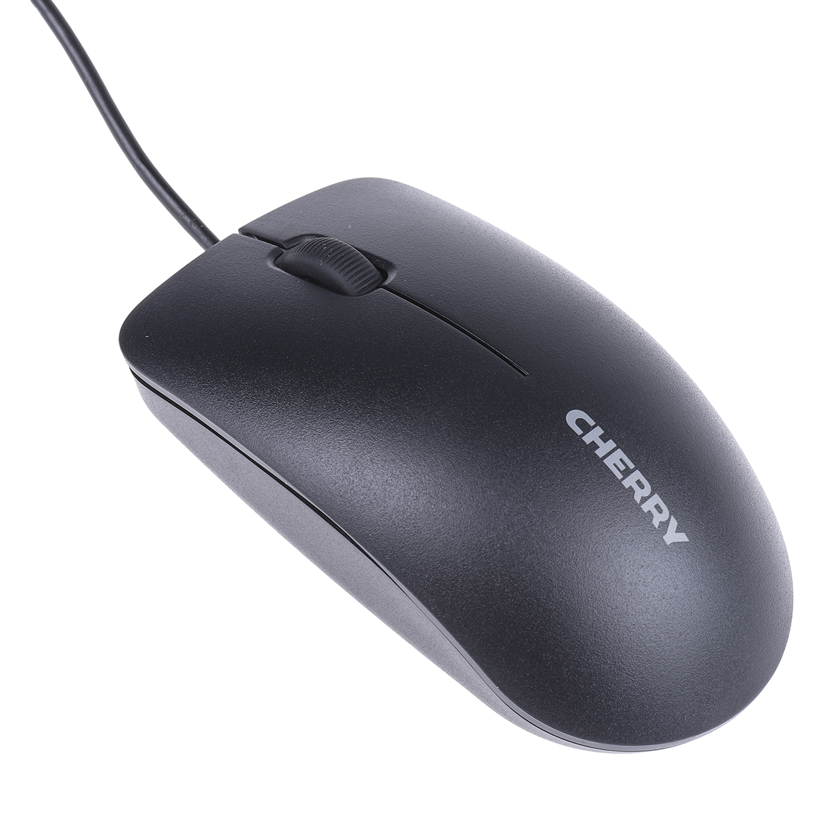 jd-0800gb-2 Cherry DC 2000 Wired Standard Keyboard & Mouse Set, QWERTY (UK), Black