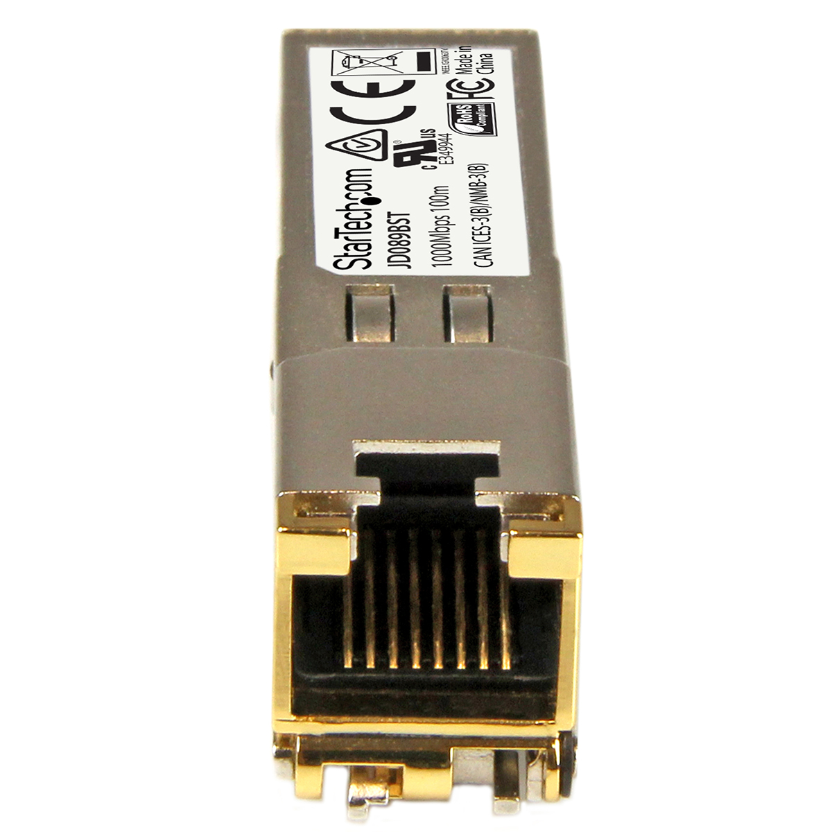 jd089bst StarTech.com RJ45  Copper  Transceiver Module, Full Duplex, 1000Mbps