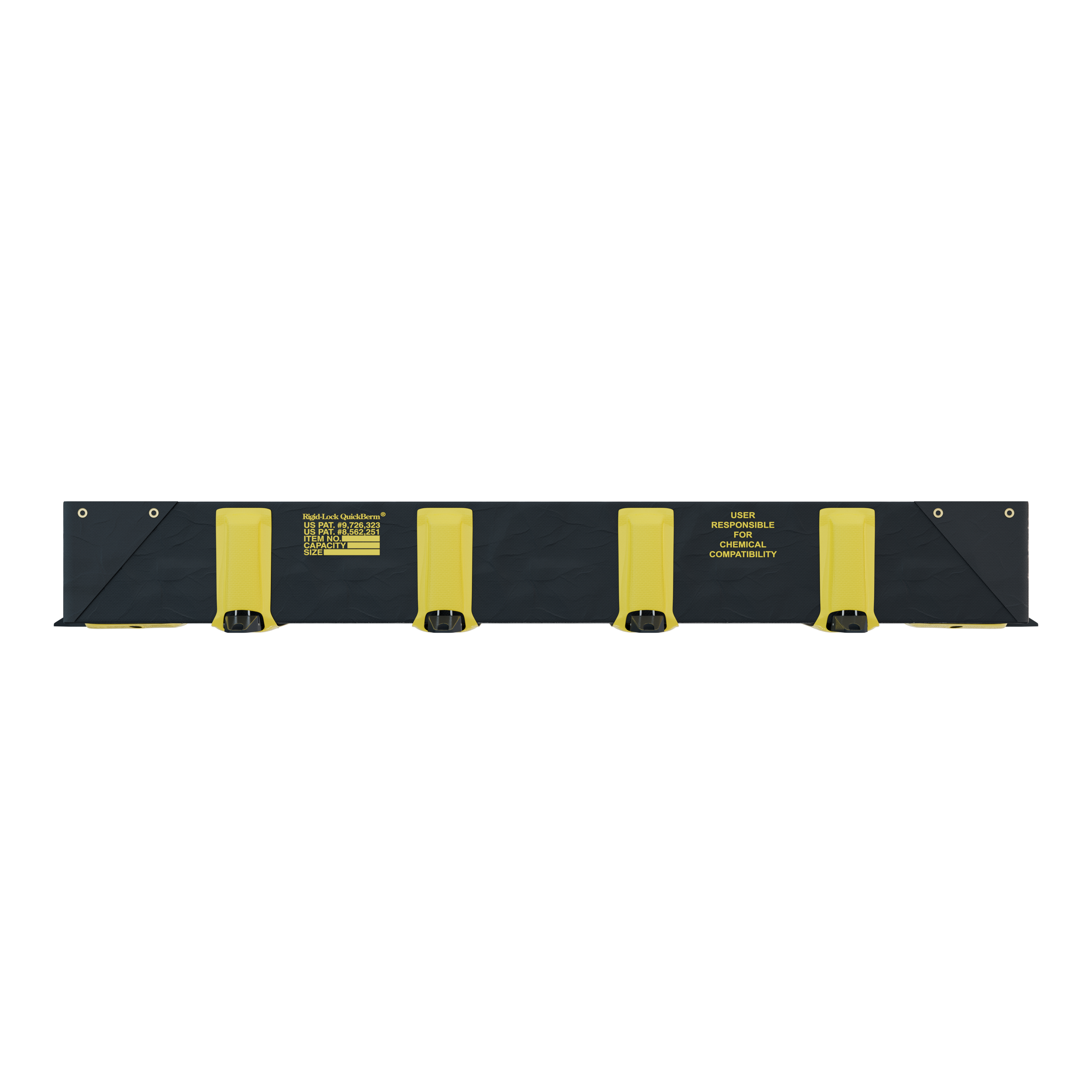 Justrite Polyvinyl Chloride Spill Berm for Spill Control 1798 L