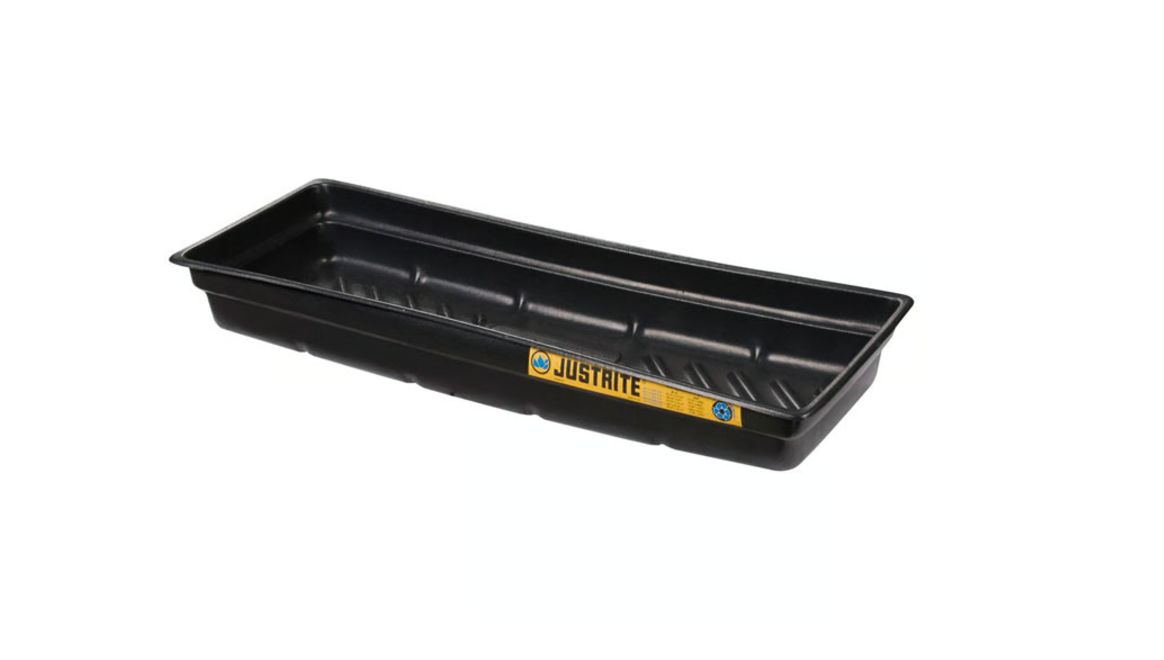 Justrite Spill Control Equipment Spill Tray Polyethylene 45 L for Spill Control