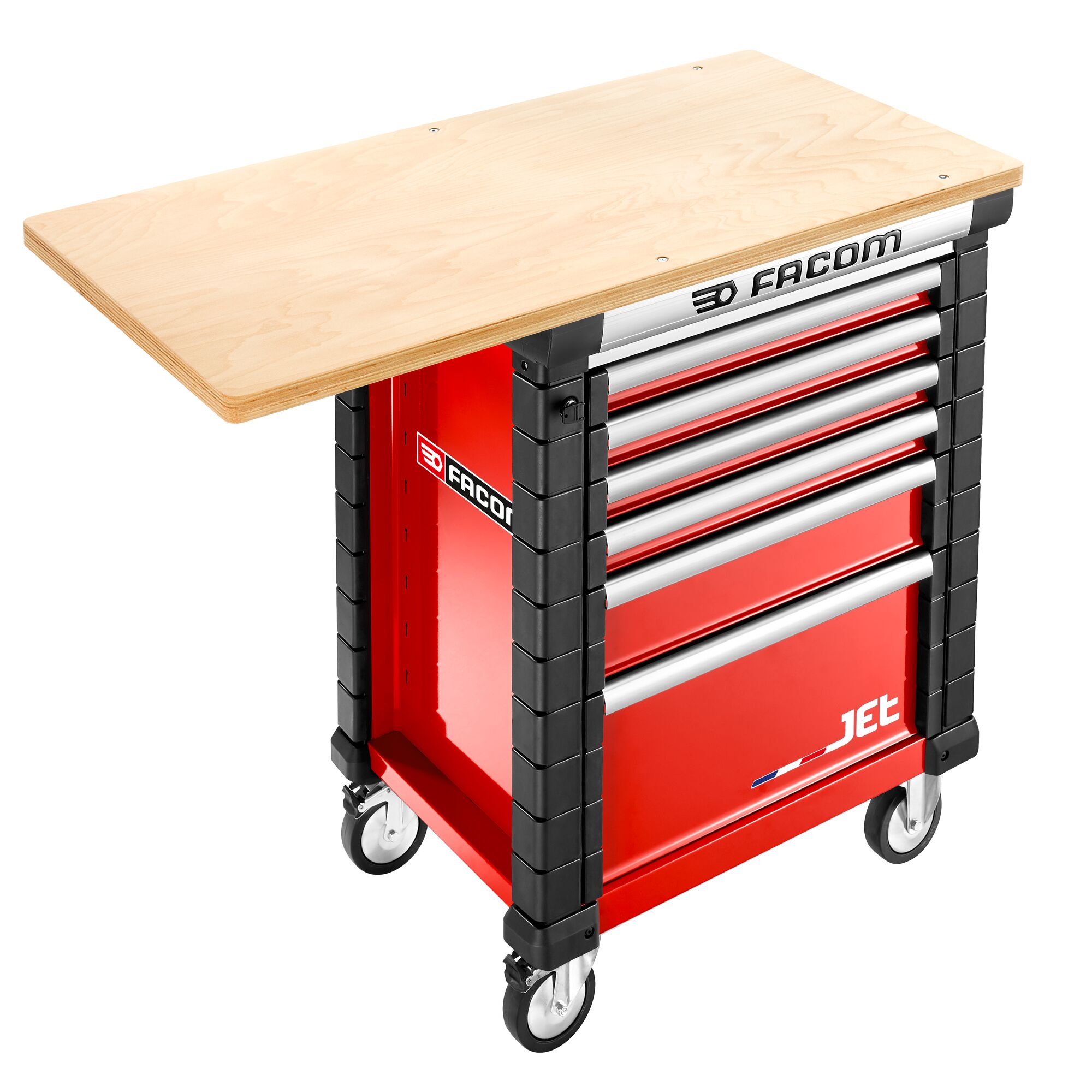 Facom 55 cm x 115.5 cm x 2.8 cm Wooden Top Worktop