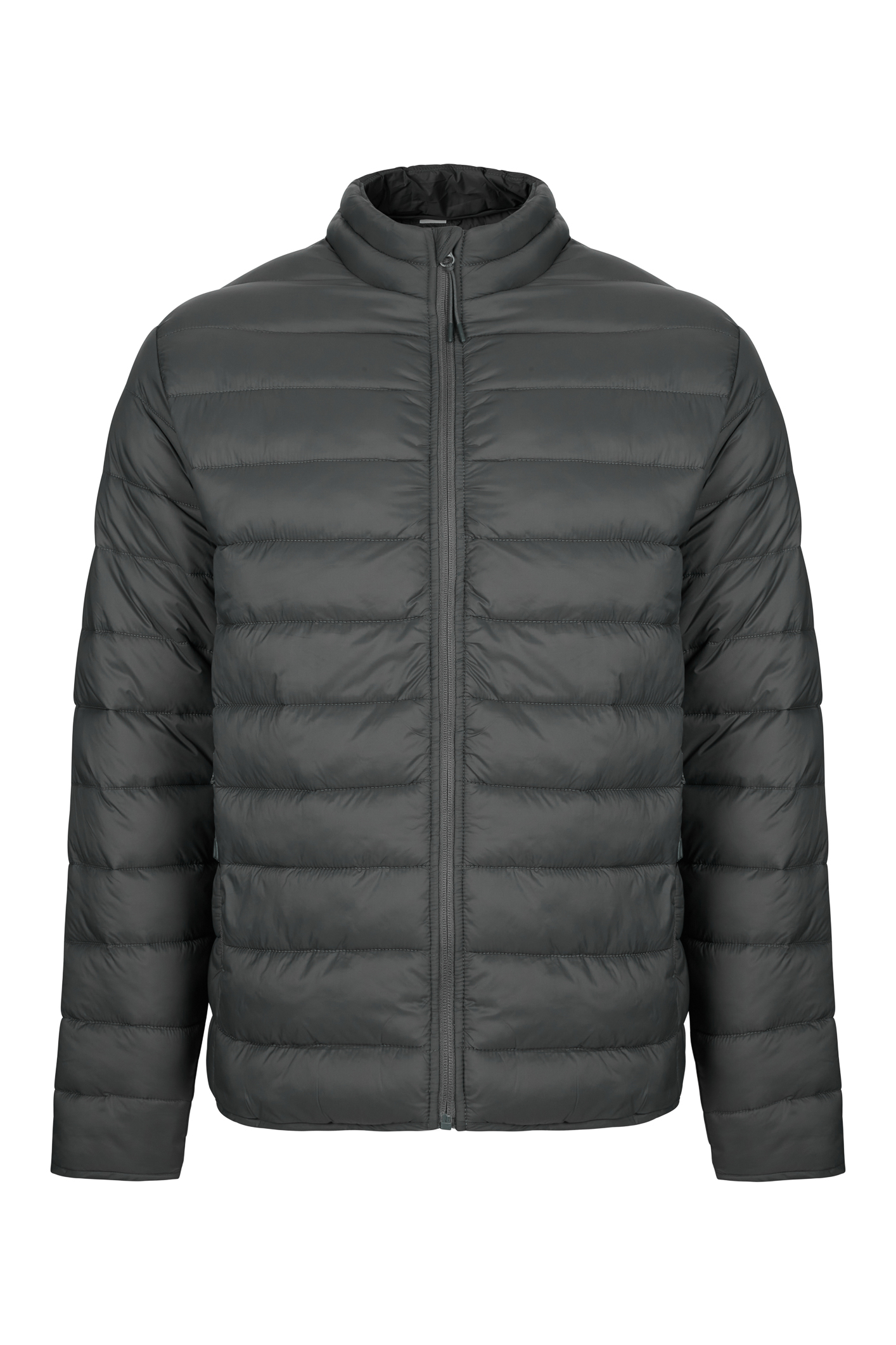 Mukua GRAFTON Dark Grey, Water Repellent Quilted Jacket Zipper, XL 1 EA