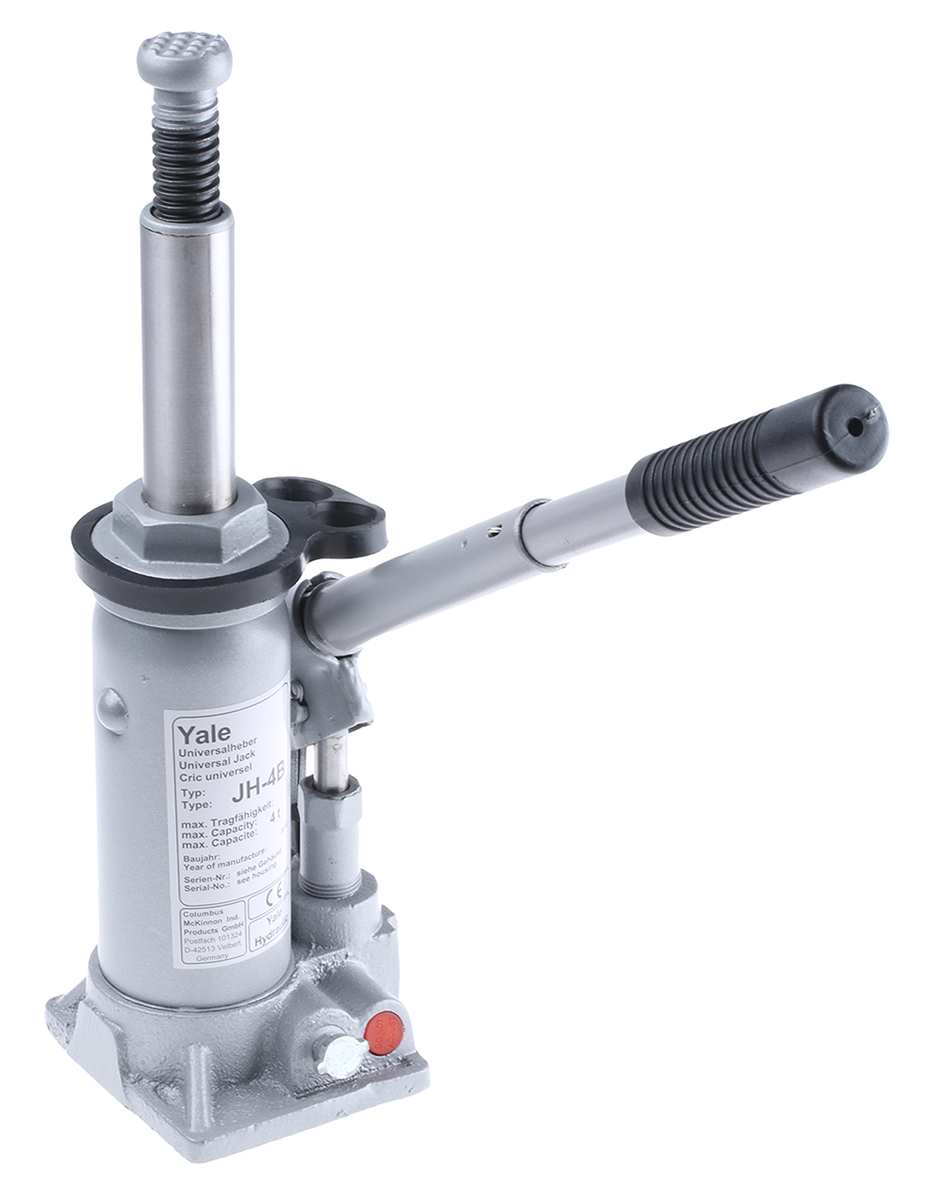 YALE Bottle Jack, 391 mm - 391 mm 4 t Load Capacity