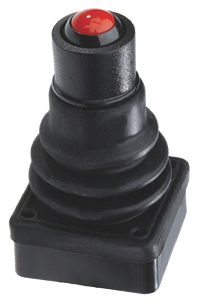 Otto 2-Axis Hall Effect Joystick Round Hall Effect, IP68S, 5 V ac, 20mA
