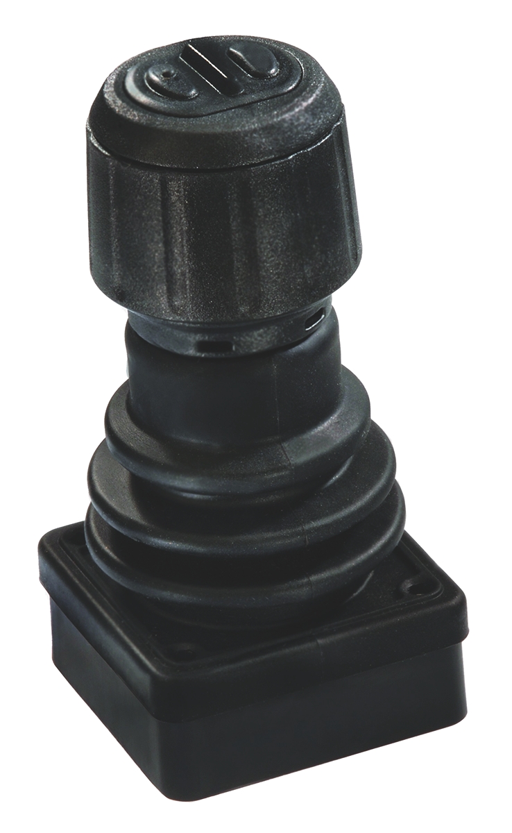 Otto 2-Axis Hall Effect Joystick Round Hall Effect, IP68S, 5 V ac, 10mA