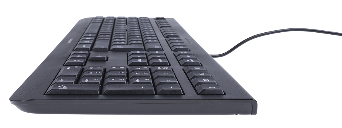 jk-0800fr-2 Cherry Wired USB Standard Keyboard, AZERTY, Black
