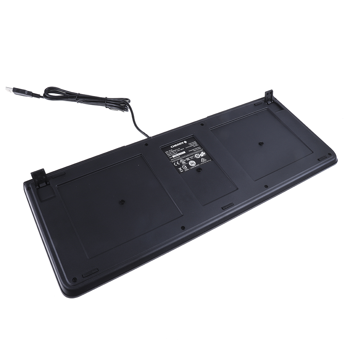 jk-0800gb-2 Cherry Wired USB Standard Keyboard, QWERTY (UK), Black