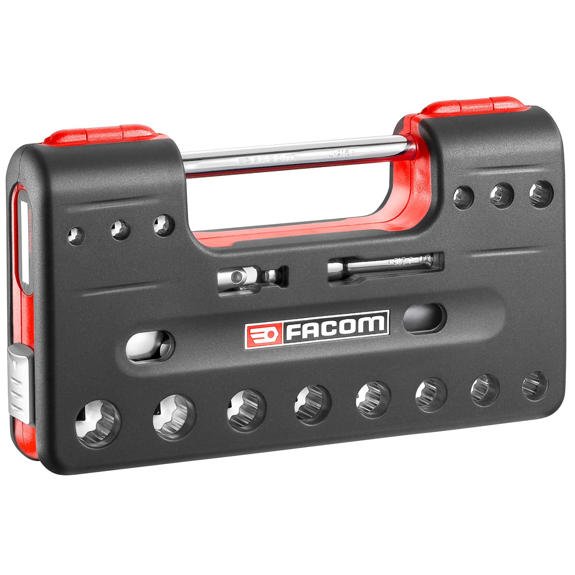 jldbox112pb Facom 18-Piece 3/8 in Socket Set