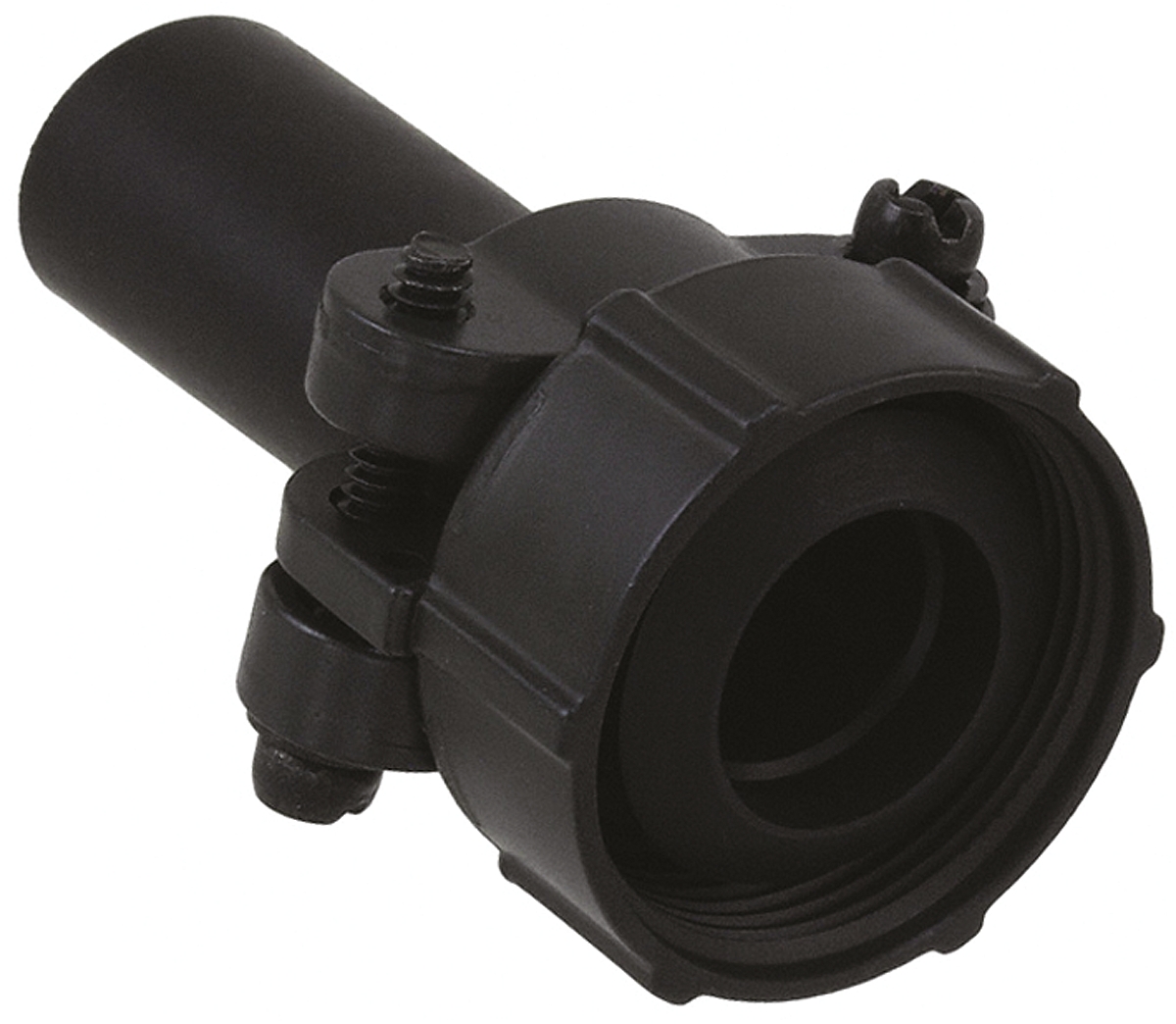 JAE Black Aluminium Alloy Cable Clamp, 16 mm Max. Bundle 53.8 mm 37.3mm