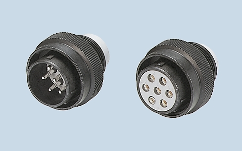 JAE Circular Connector, 17 Contacts, Cable, 26.9 mm Connector, Plug, Male, IP55, JL05 Series