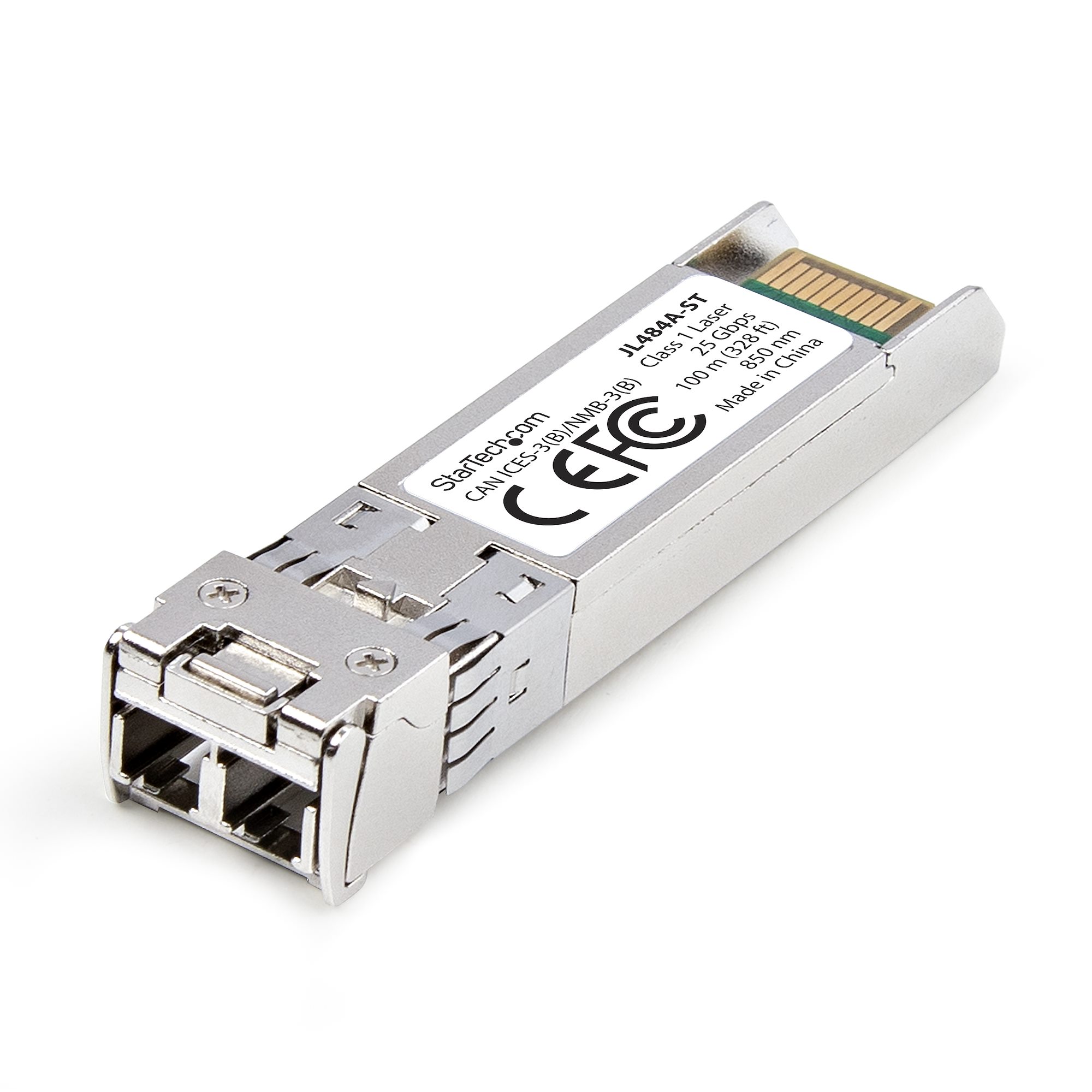 StarTech.com LC  Multimode  Fibre Optic Transceiver Module, Full Duplex, 25Gbps