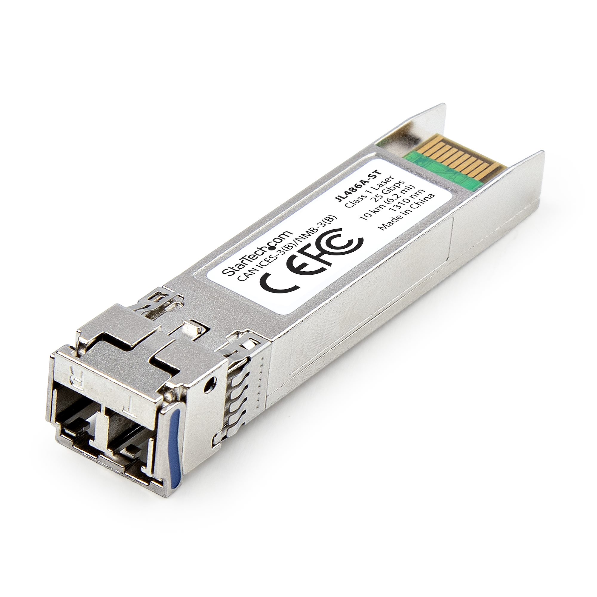 StarTech.com LC  Single Mode  Fibre Optic Transceiver Module, Full Duplex, 25Gbps