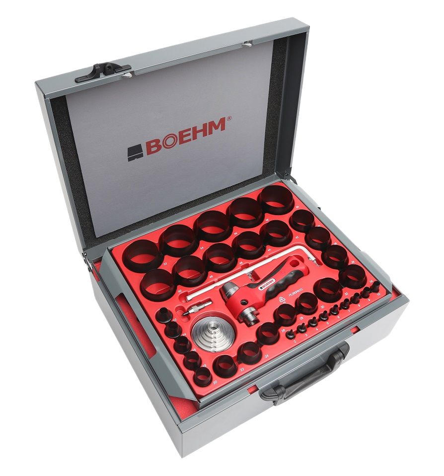 Boehm Punch & Die Kit, 100 mm, Circular, Manual Operation Operation