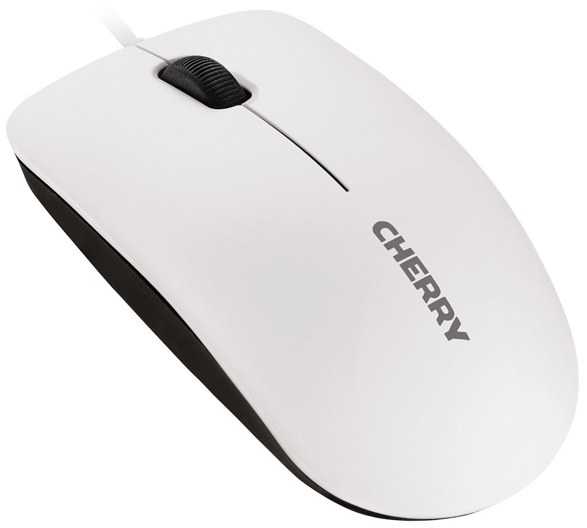 jm-0800-0 Cherry MC 1000 3 Button Wired Standard Optical Mouse Grey