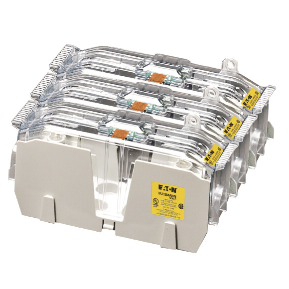 Eaton 110A, 200 A 6.3 x 32 mm, Panel Ferrule Fuse Block, 600V