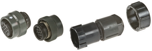 JAE Circular Connector, 10 Contacts, Cable, 22 mm Connector, Plug, Female, IP67, JN1 Series