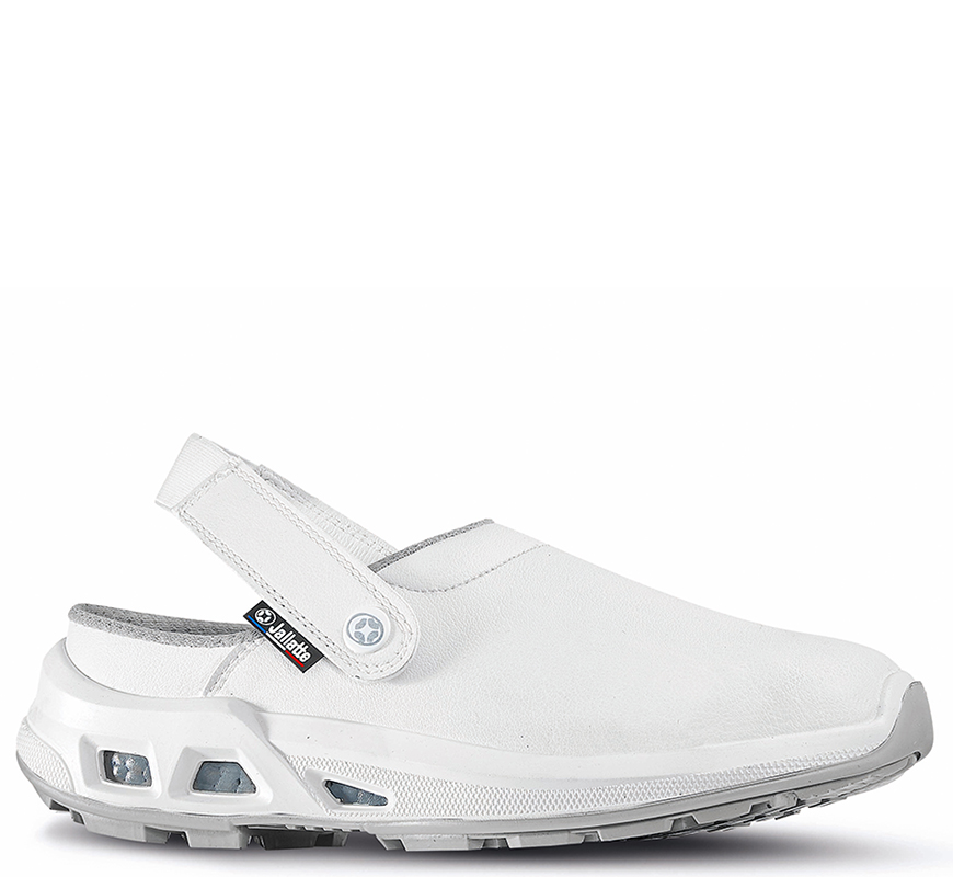 Jallatte JOJO208 Unisex White Safety Shoes, UK 5, EU 38