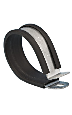 Jubilee 14 mm ID Black, Rubber, Stainless Steel P-Clip